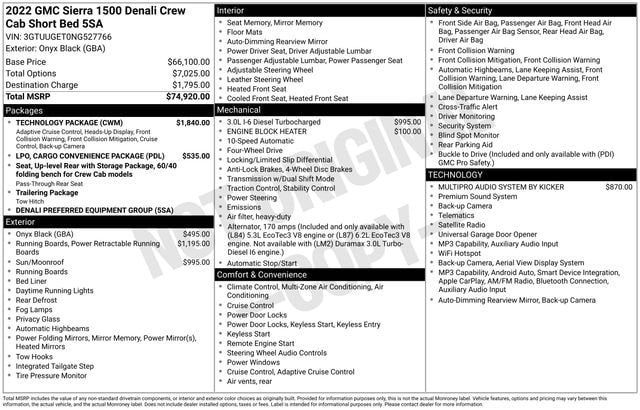 gmc sierra 1500 denali 2022 3GTUUGET0NG527766 image gmc sierra 1500 denali 2022 3GTUUGET0NG527766 image